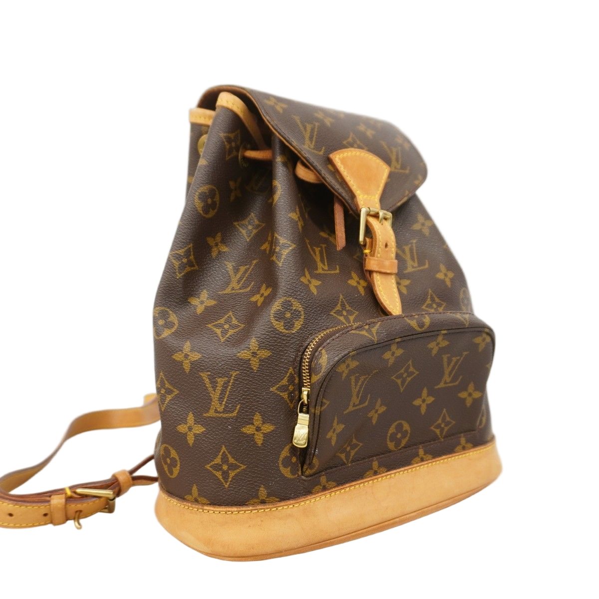 Louis Vuitton Backpack Monogram Montsouris MM Brown — view 2