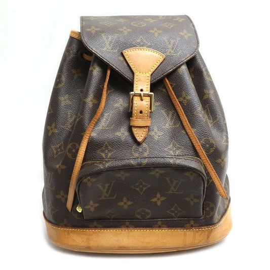 Louis Vuitton Montsouris MM Backpack Daypack Monogram Brown Sp1917