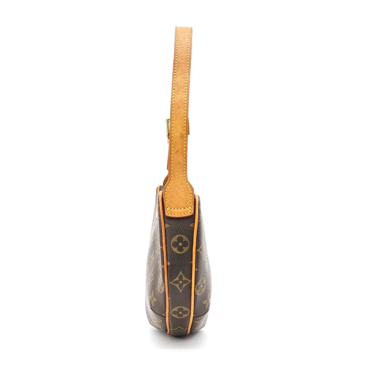 Louis Vuitton Croissant PM Mini Bag Crescent Moon Brown — view 5
