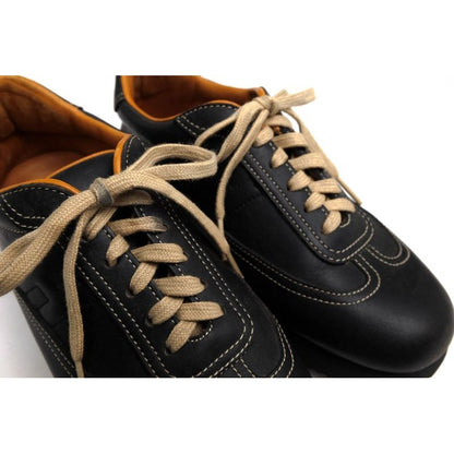 Hermes Shoes Sneakers Low Cut Women Leather Black Quick — view 7