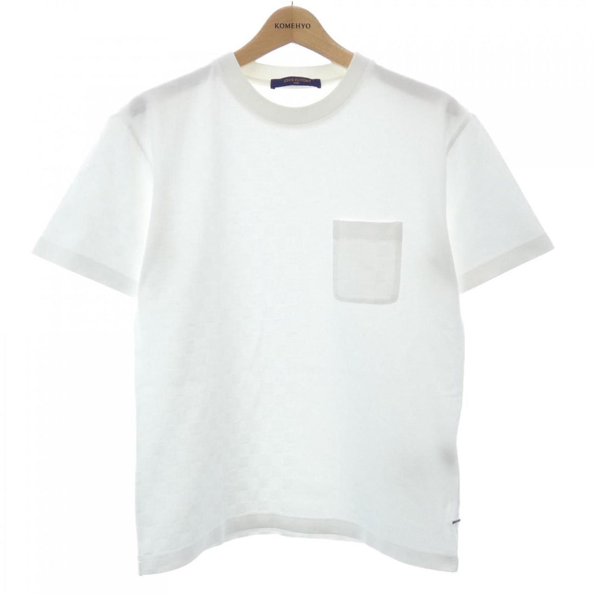 Louis Vuitton Half Damier Pocket T-Shirt White Translucency
