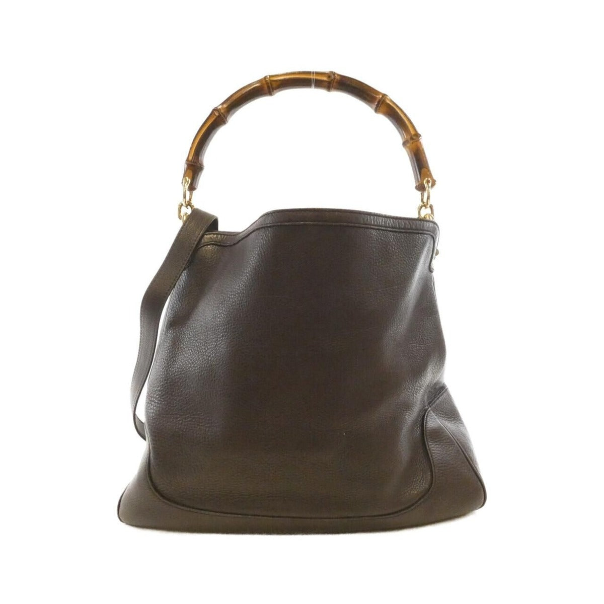 Gucci Shoulder Bag Leather Brown