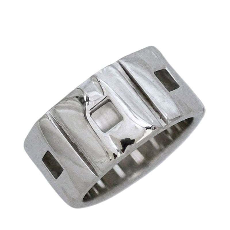 Gucci Square Ring Silver Jp17 ag 925 S Rank