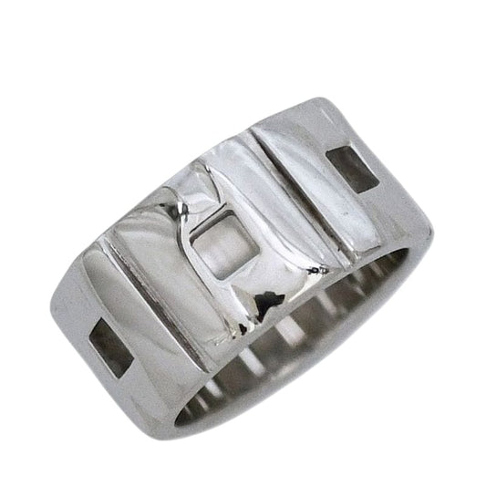 Gucci Square Ring Silver Jp17 ag 925 S Rank