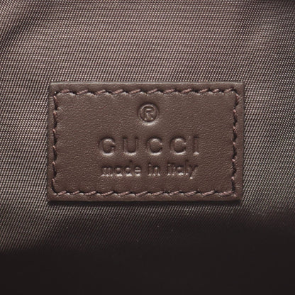 Gucci Shoulder Bag GG Canvas Mini Faeon 9750 Beige Leather — view 4