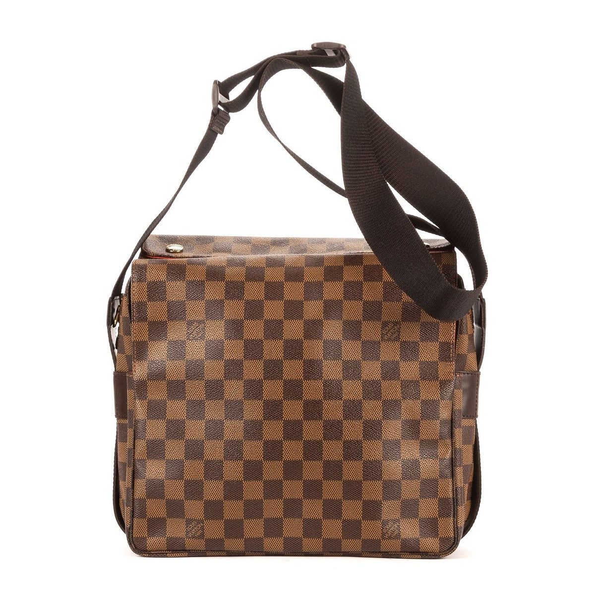 Louis Vuitton Naviglio Brown Damier Ebene Shoulder Bag