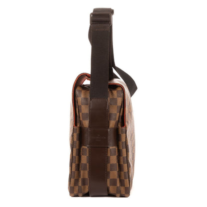 Louis Vuitton Naviglio Brown Damier Ebene Shoulder Bag — view 4