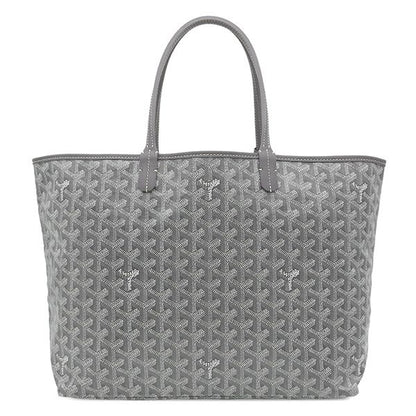 Goyard Tote Bag Saint Louis PM Canvas Din Chevroche Black Silver Reversible