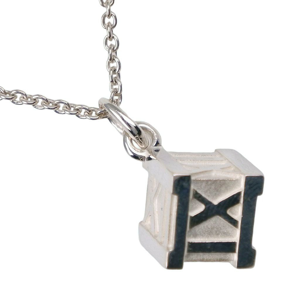 Tiffany & Co Atlas Cube Necklace
