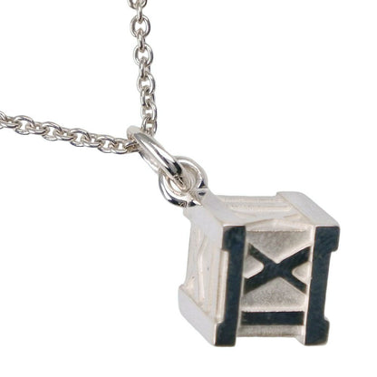 Tiffany & Co Atlas Cube Necklace