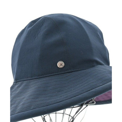 Hermes Hat Cotton Silk Navy Blue — view 3