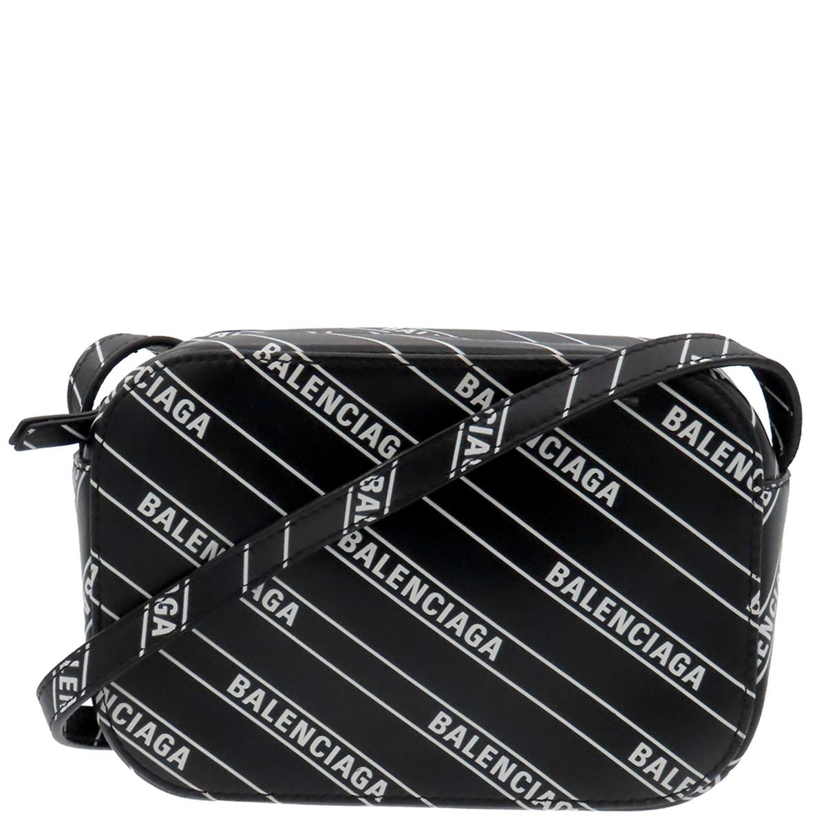 Balenciaga Everyday Camera Bag XS Black White Leather