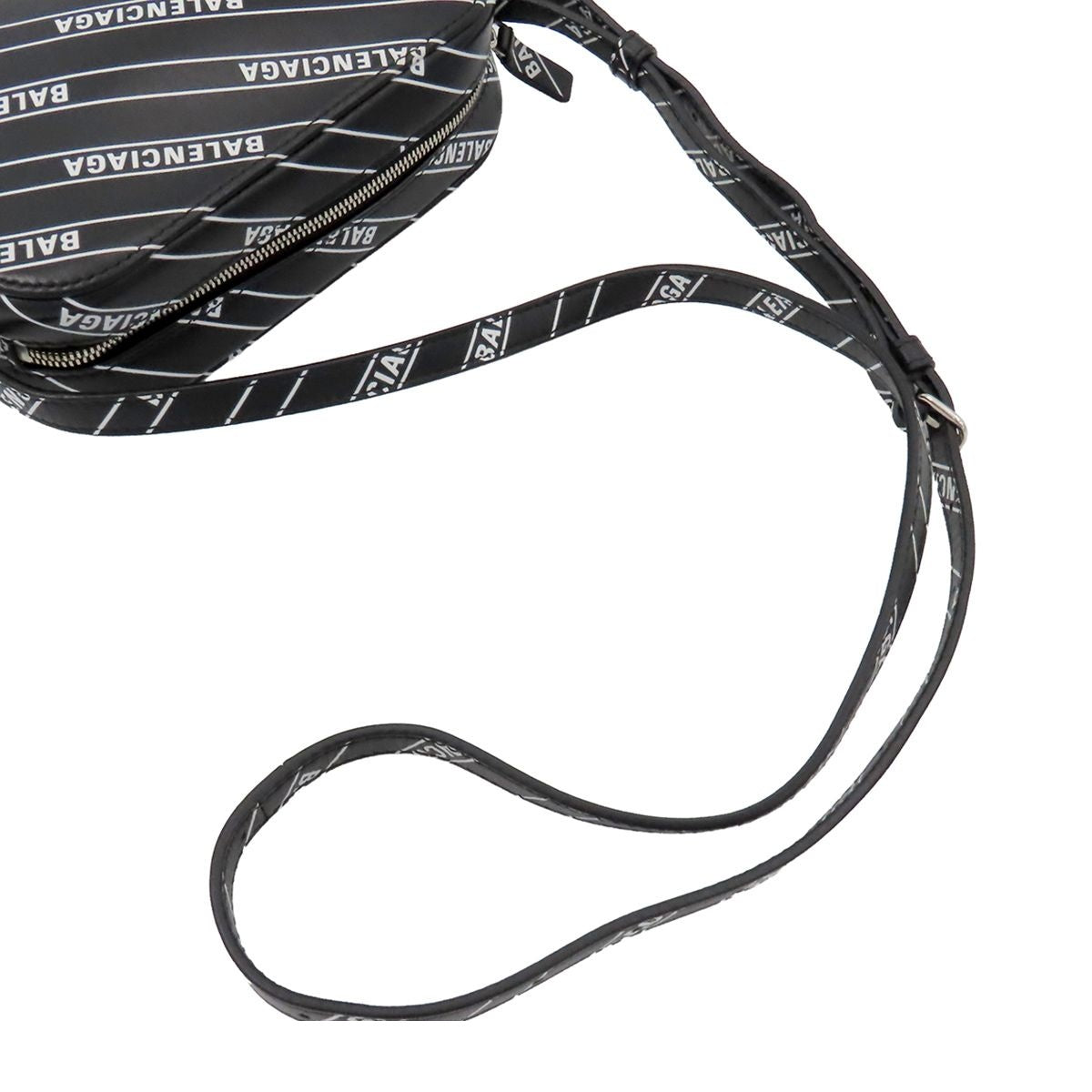 Balenciaga Everyday Camera Bag XS Black White Leather — view 3