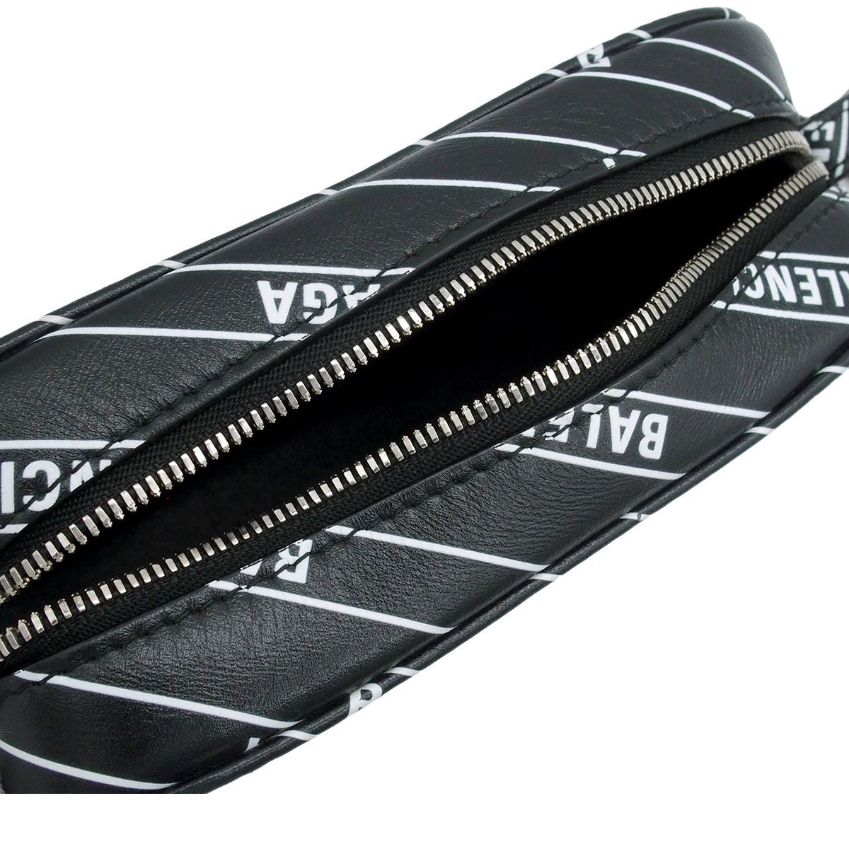 Balenciaga Everyday Camera Bag XS Black White Leather — view 5