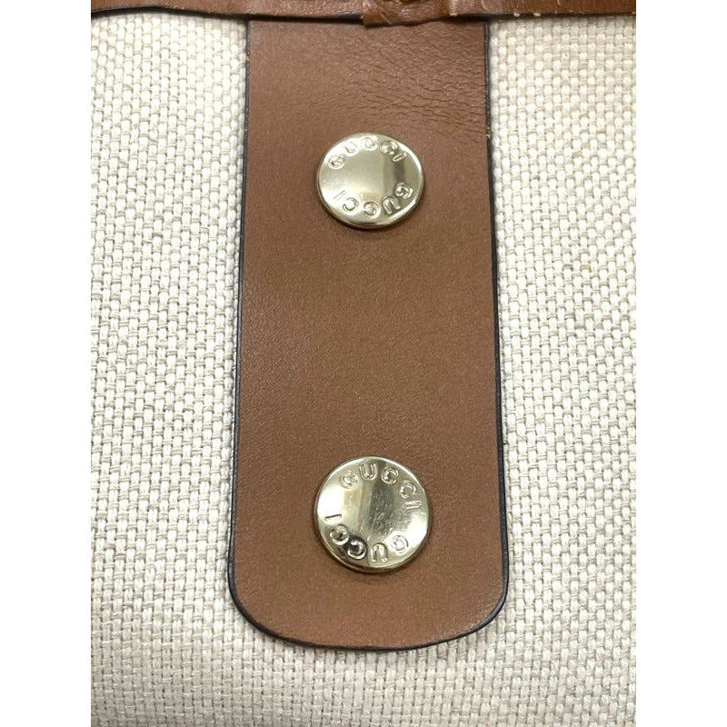 Gucci GG Supreme Tote Bag Brown — view 14
