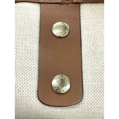 Gucci GG Supreme Tote Bag Brown — view 14