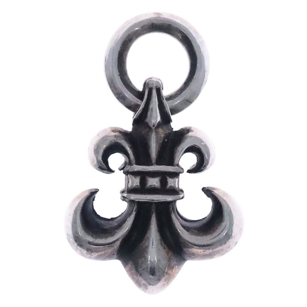 Chrome Hearts BS Fluer Charm BS Vintage Silver Necklace Top