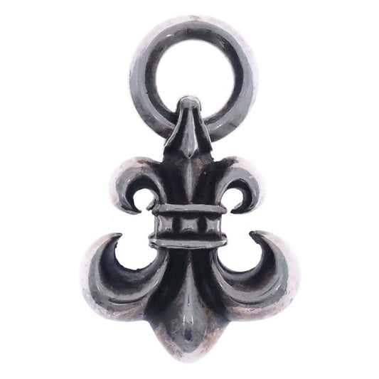 Chrome Hearts BS Fluer Charm BS Vintage Silver Necklace Top