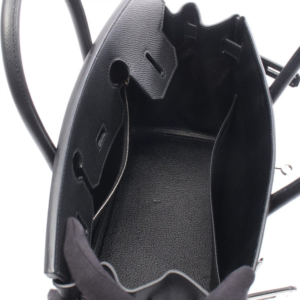 Hermes Handbag Birkin 30 Black Leather — view 3