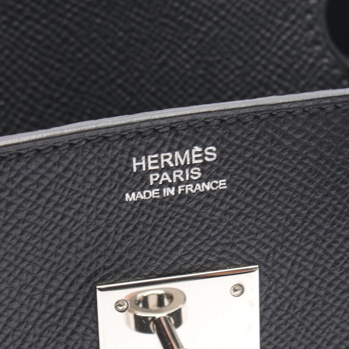Hermes Handbag Birkin 30 Black Leather — view 4
