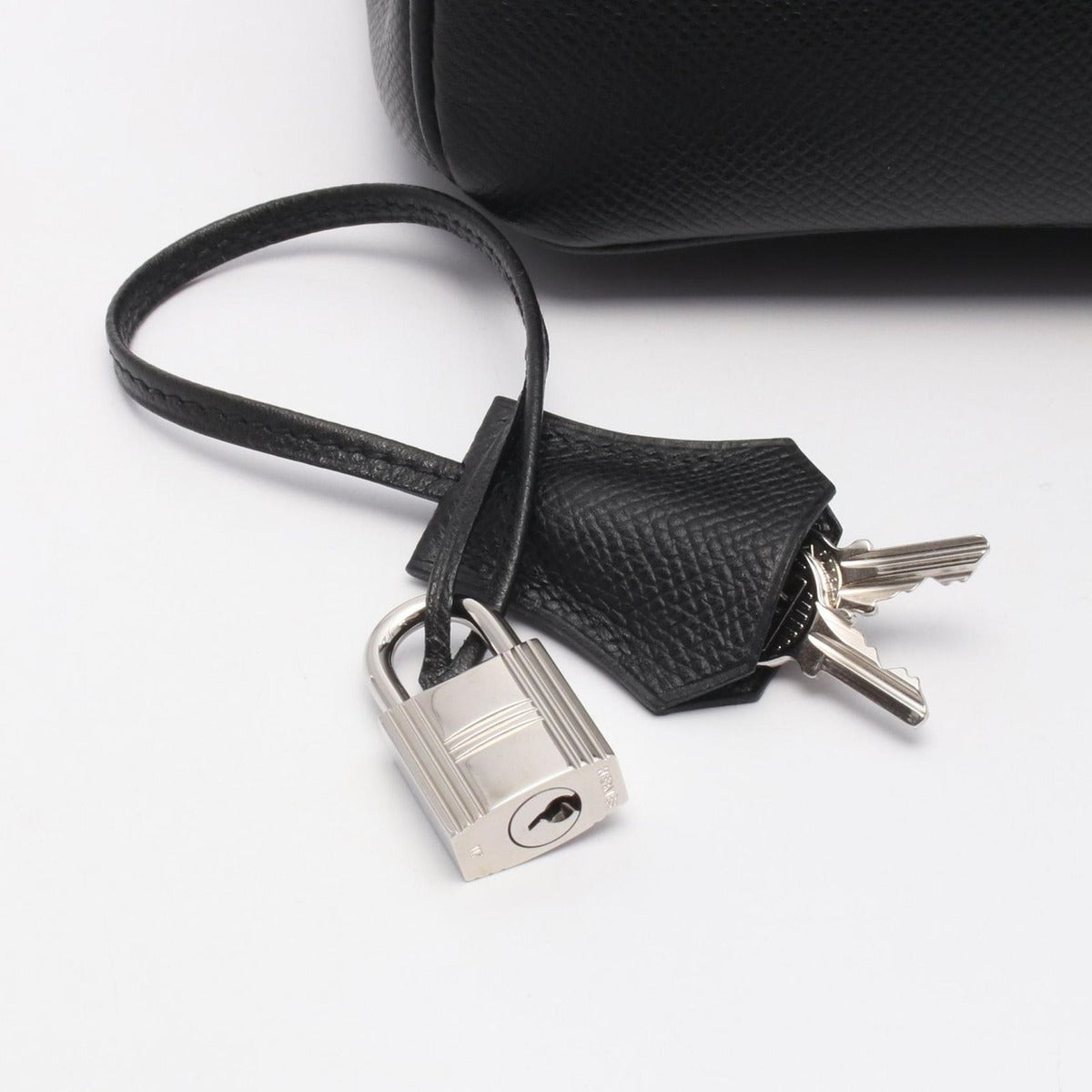 Hermes Handbag Birkin 30 Black Leather — view 6