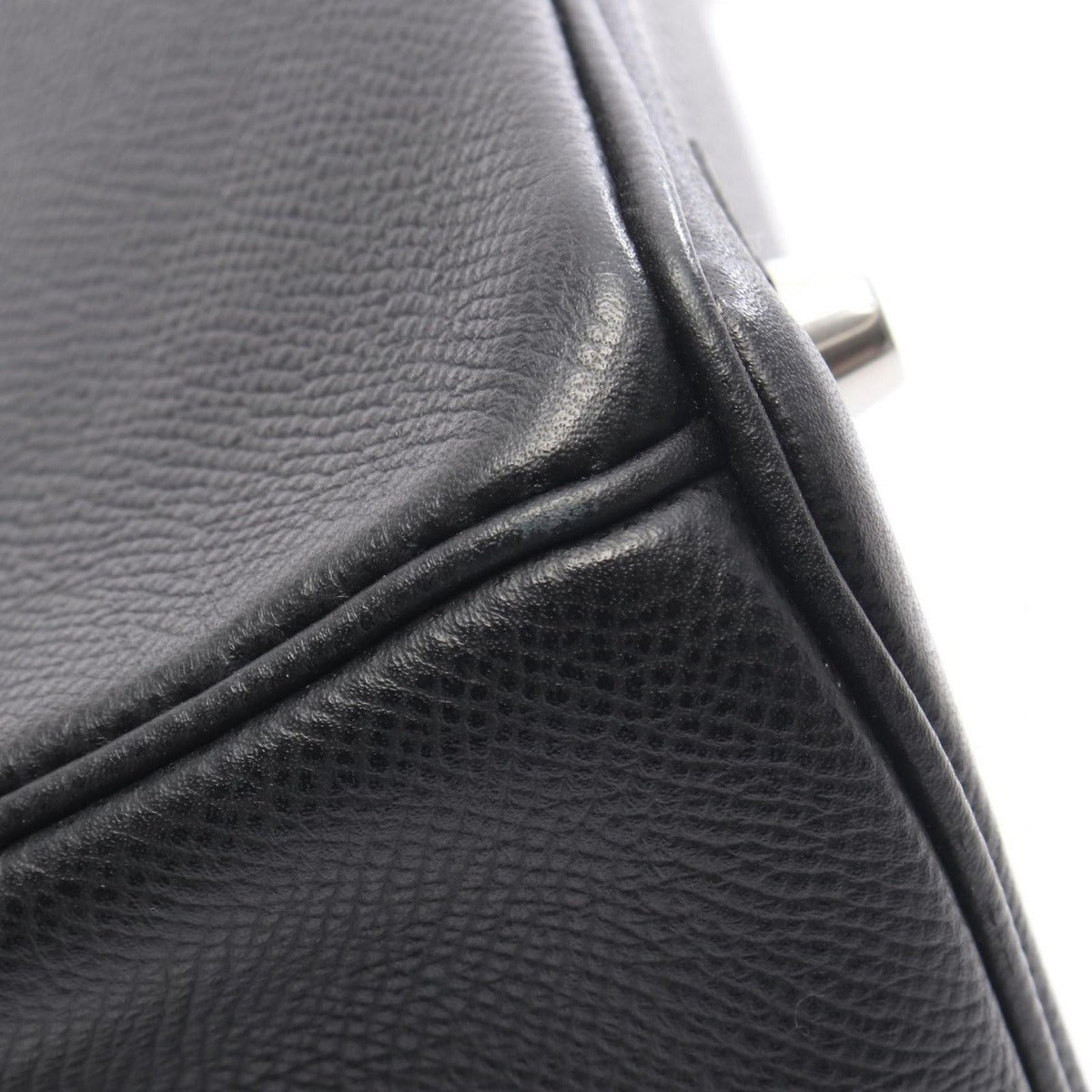 Hermes Handbag Birkin 30 Black Leather — view 7
