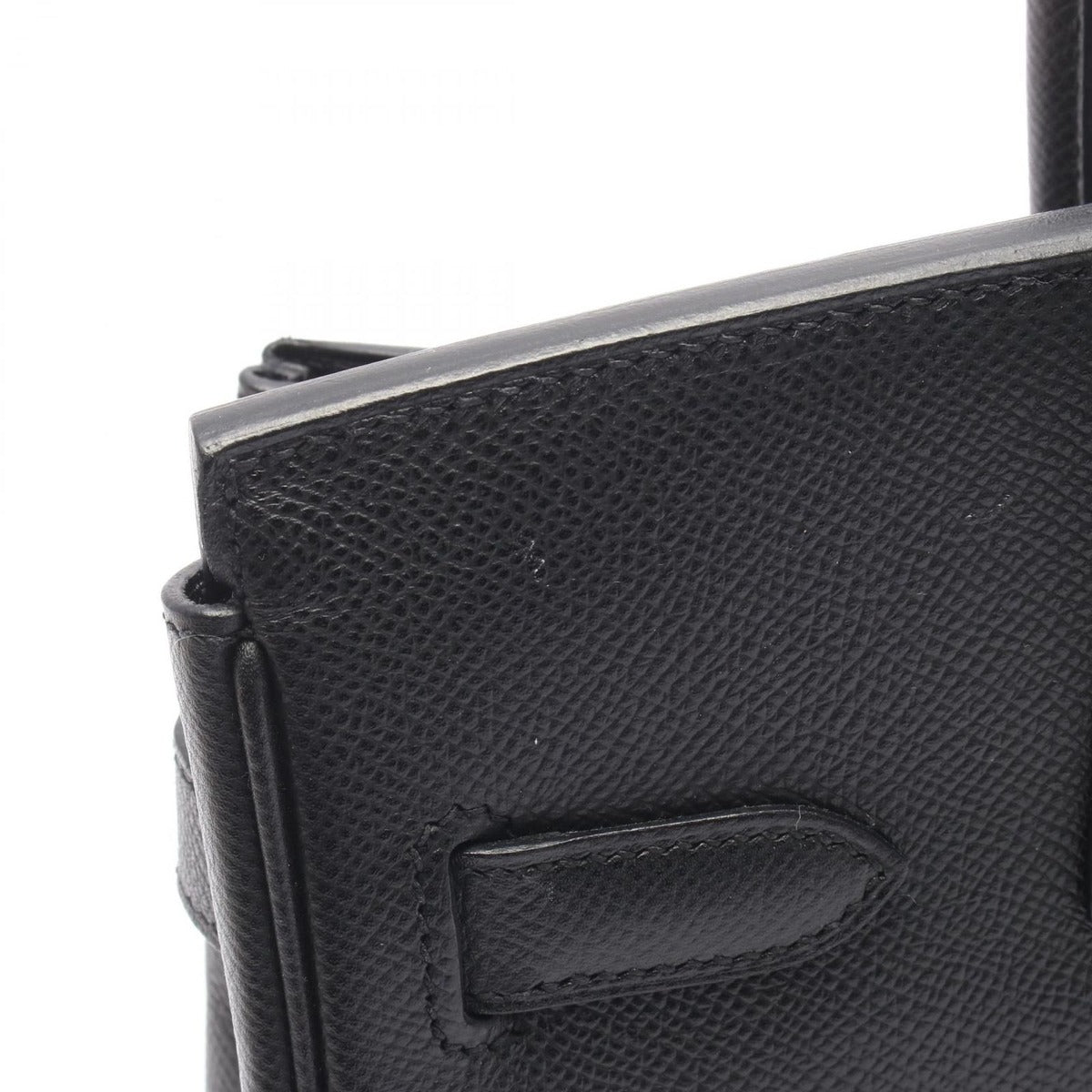 Hermes Handbag Birkin 30 Black Leather — view 8