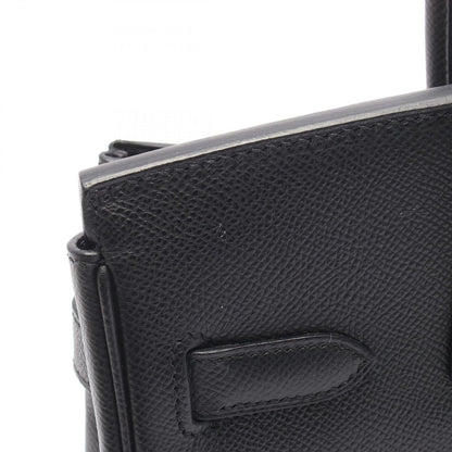 Hermes Handbag Birkin 30 Black Leather — view 8