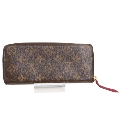 Louis Vuitton Portefeuille Clemence Monogram Fuchsia Zip Around Wallet — view 5