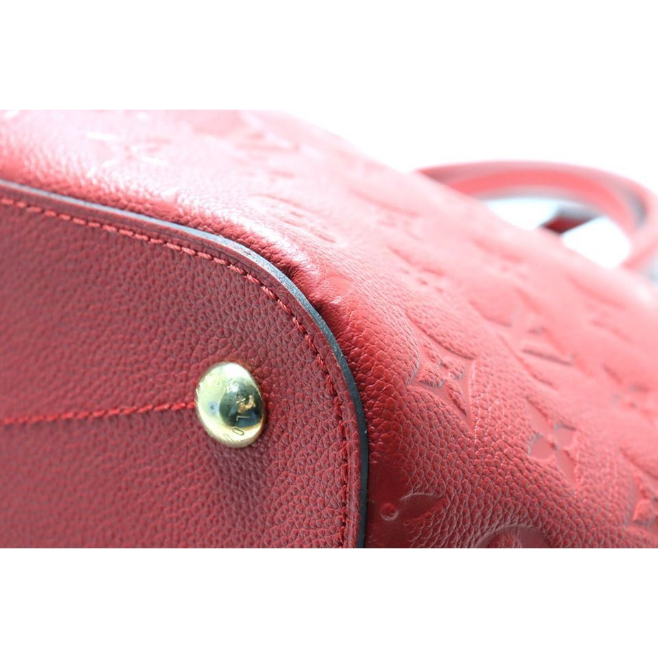Louis Vuitton Monogram Empreinte Mazarine MM Leather Handbag — view 4