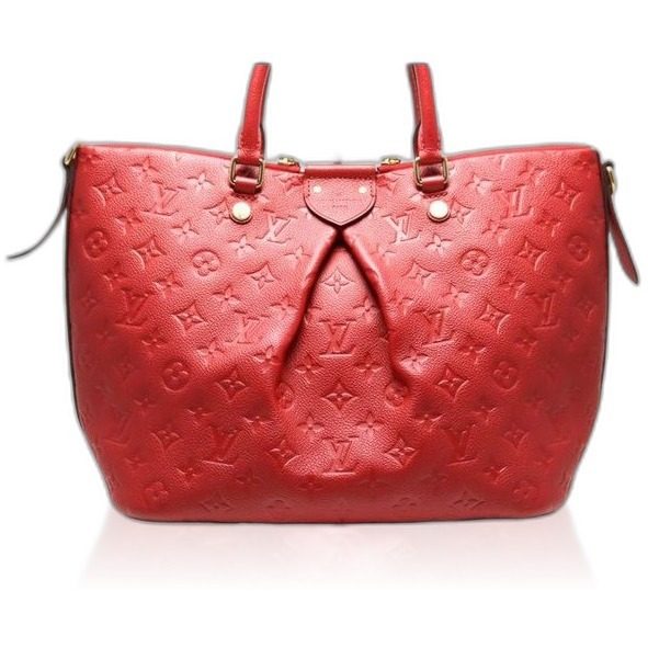Louis Vuitton Monogram Empreinte Mazarine MM Leather Handbag