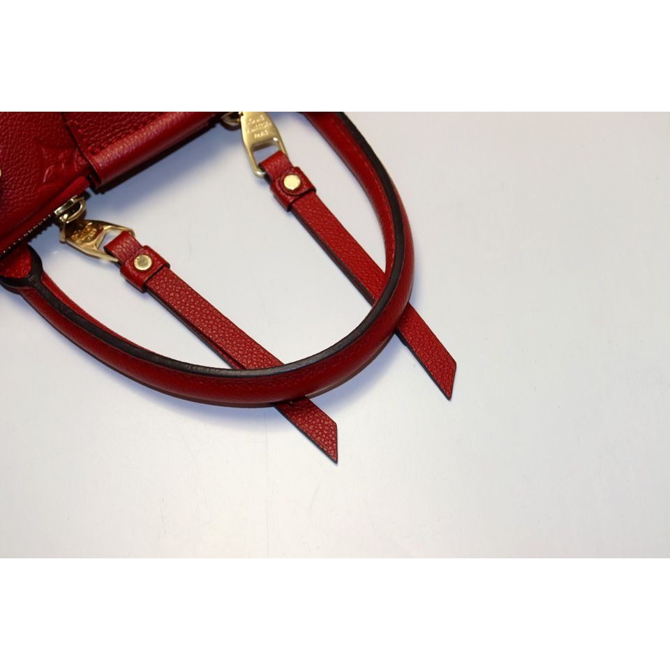 Louis Vuitton Monogram Empreinte Mazarine MM Leather Handbag — view 9