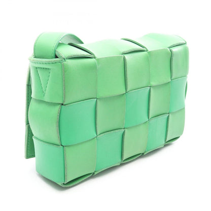 Bottega Veneta Shoulder Bag Cassette Crossbody Maxi Intrecciato Green — view 2