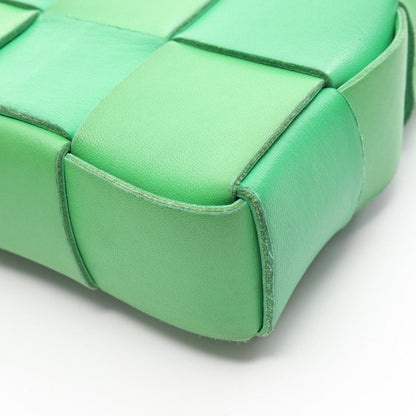 Bottega Veneta Shoulder Bag Cassette Crossbody Maxi Intrecciato Green — view 8
