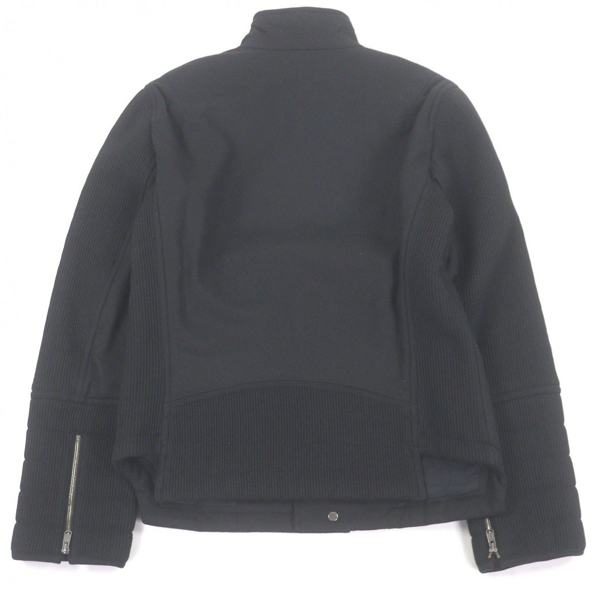 Saint Laurent Yves Stefano Pilati Era Lining Big YSL Embroidery Jacket Black 44 — view 4