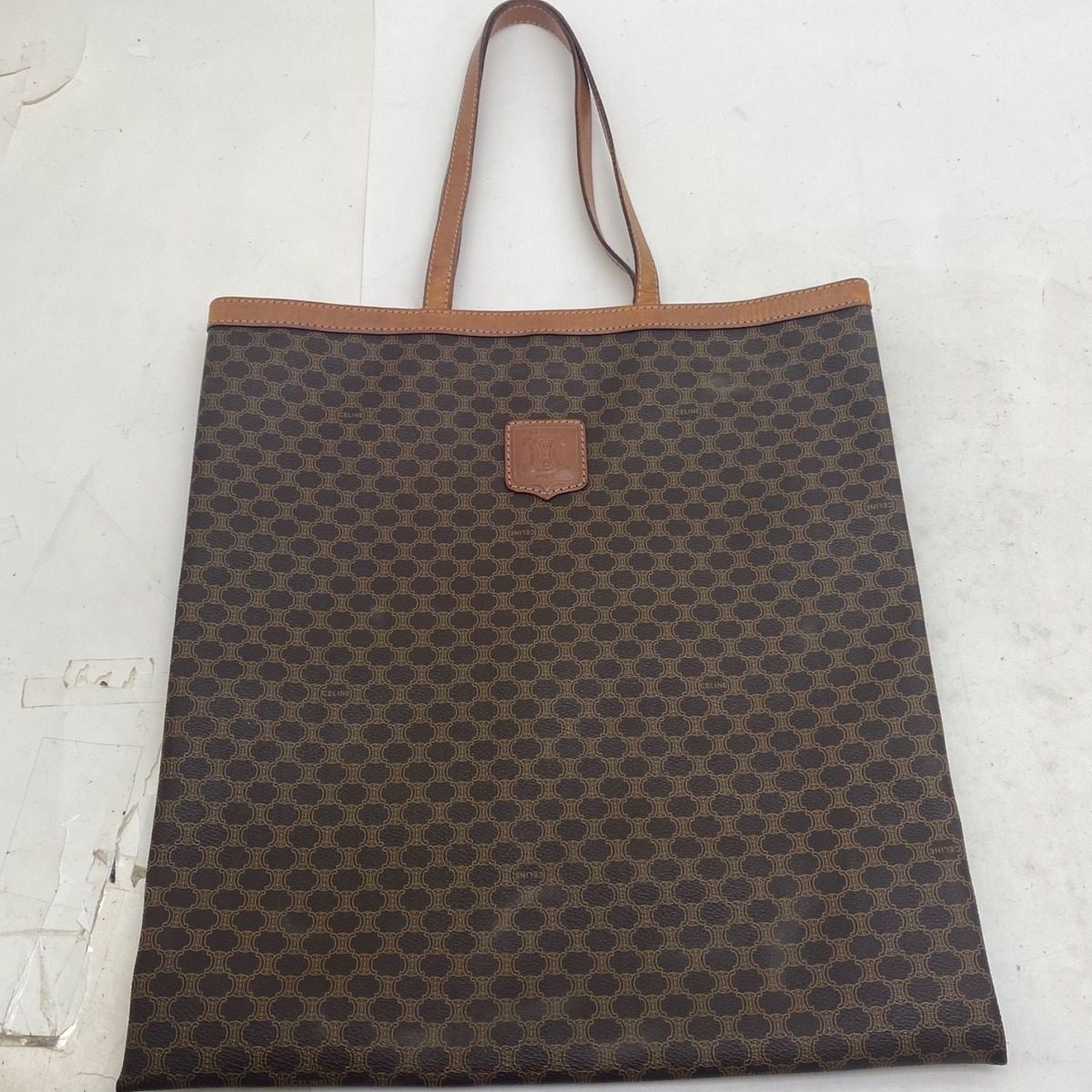 Celine Tote Macadam Business A4 Vertical Document Travel — view 10