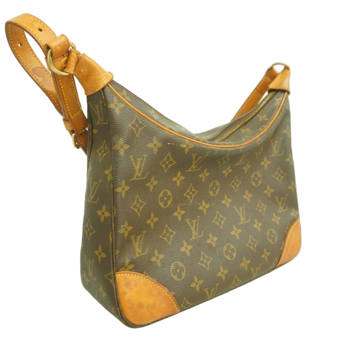 Louis Vuitton Shoulder Bag Monogram Boulogne 30 Brown — view 2