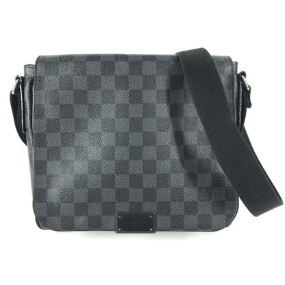 Louis Vuitton Shoulder Bag District PM Damier Graphite