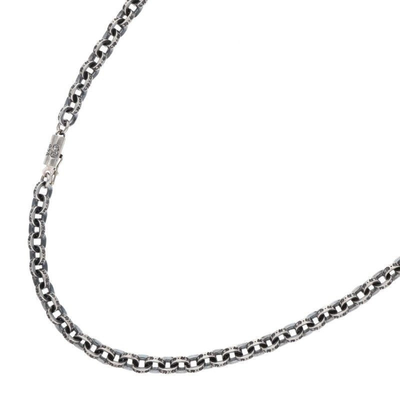 Chrome Hearts Paper Chain 18 Silver Necklace