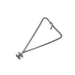 Chanel Bracelet Coco Mark CC Rhinestone