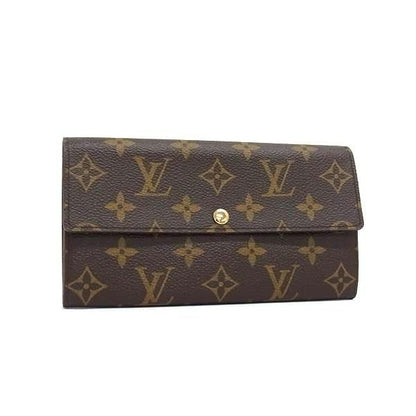 Louis Vuitton Monogram Portefeuille Sarah Bifold Long Wallet
