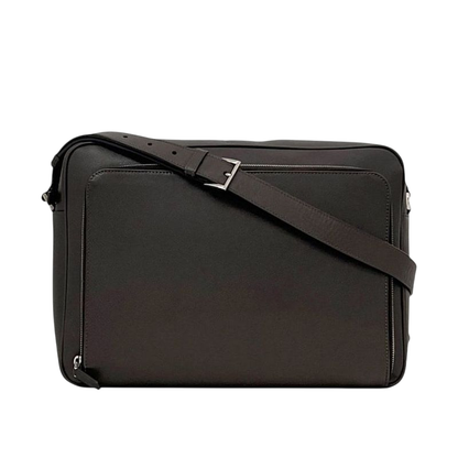 Prada Messenger Bag Brown Shoulder Bag Excellent Condition Saffiano