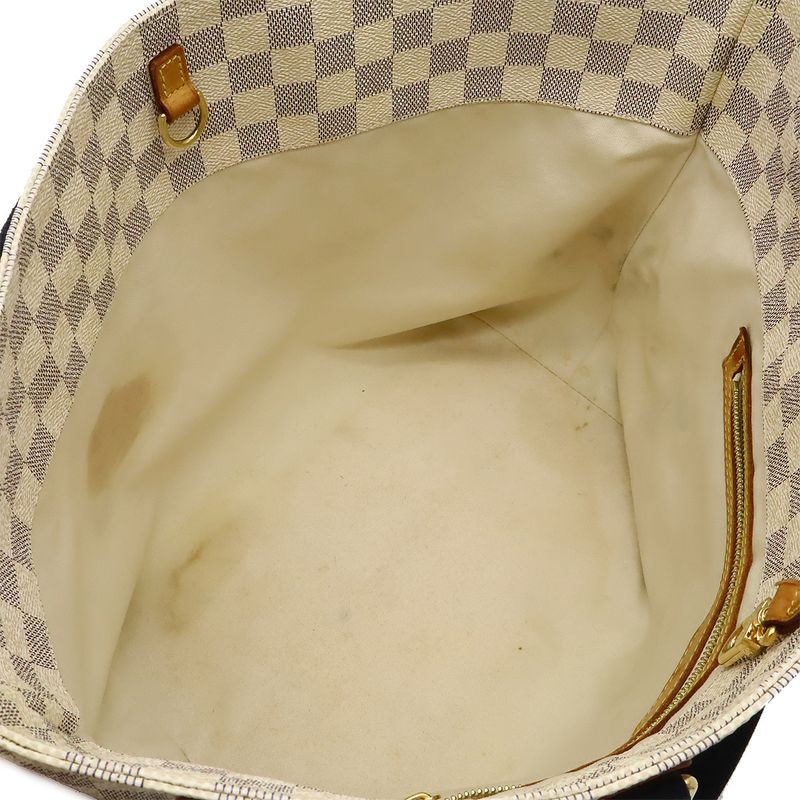 Louis Vuitton Damier Azure Platins Soleil Cabas PM Tote Bag Shoulder Bag Semi