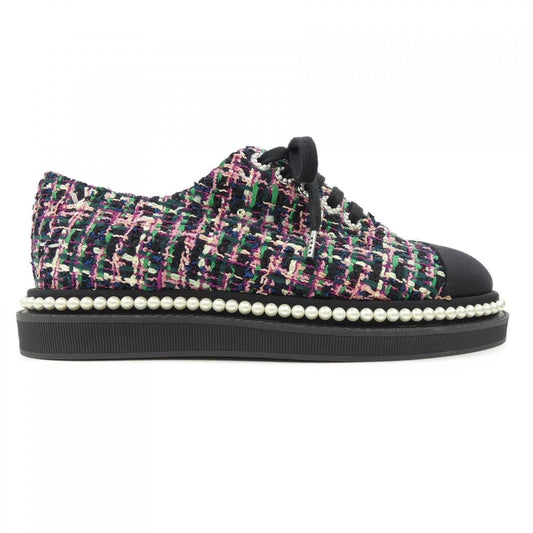 Chanel Size 37 Black Sneakers
