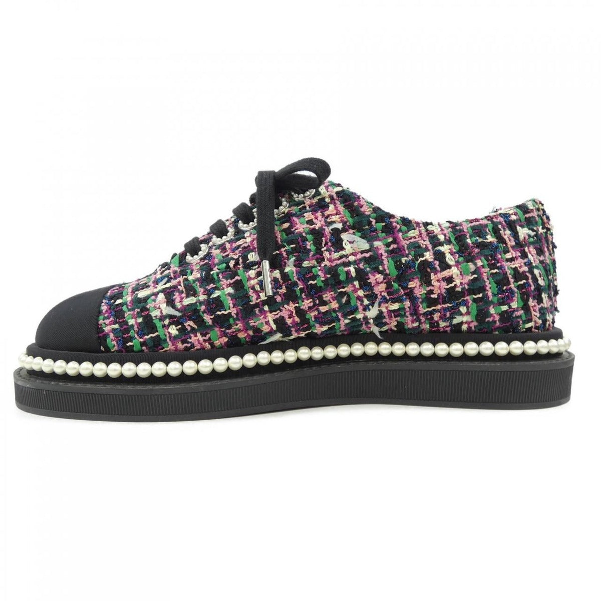 Chanel Size 37 Black Sneakers — view 2