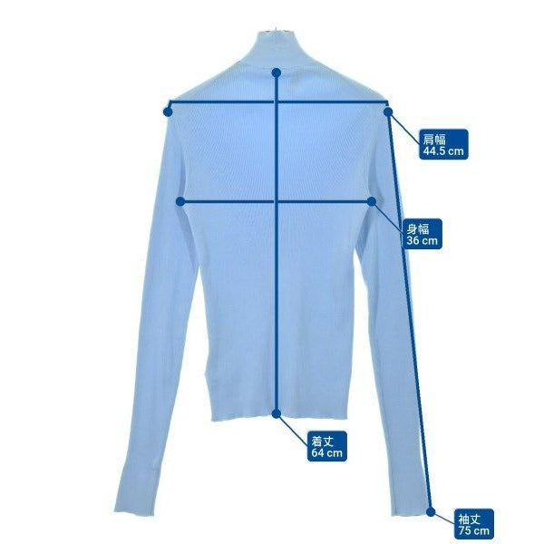 Prada Knit Sweater Cotton Blue — view 6