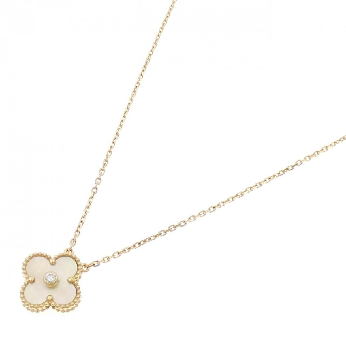 Van Cleef & Arpels Vintage Alhambra Necklace — view 2