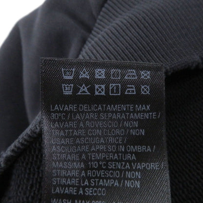 Balenciaga Double Front Crew Tape Logo Distressed Oversize Sweatshirt Trainer — view 7