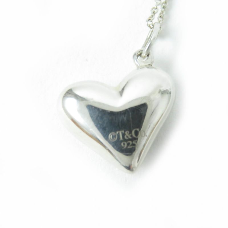 Tiffany & Co Vintage Dot's Heart Necklace Rare Old Tiffany & Co