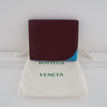 Bottega Veneta Bottega Veneta Leather Red Unisex Card Case